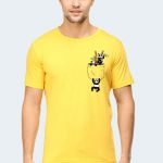 Funny Pocket Panda DTF Prints T-Shirts and DTF Printing in India
