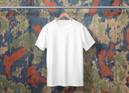 Plain White Premium Unisex crew neck T-shirt for Dropshipping in India Online