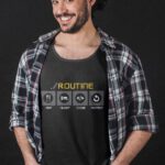 Coding Routine for Programmer or Coder in India DTF Heat Transfer Print