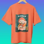 Maneki-Neko Ramen Cat - readymade dtf design
