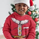santa costume for christmas ready to press dtf design