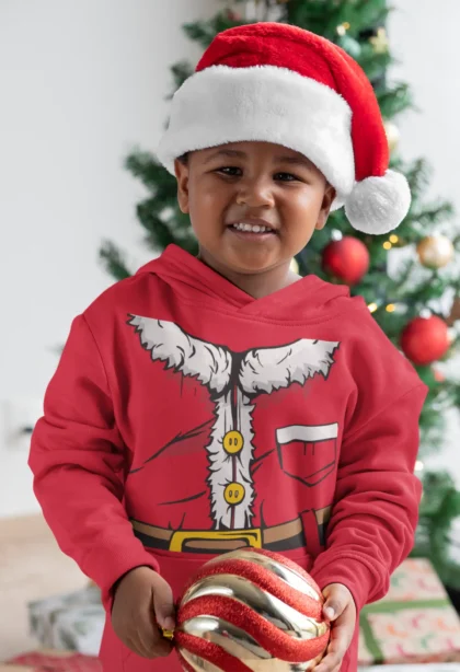 santa costume for christmas ready to press dtf design