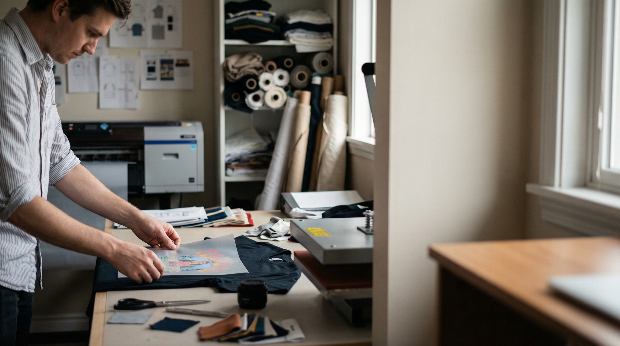 Can I Make Dtf Transfers at Home with Threadly Designs